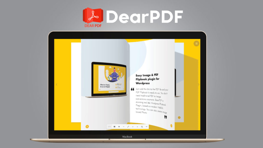 รีวิว DearPDF Pro ปลั๊กอินฝังไฟล์ PDF สร้าง 3D FlipBooks