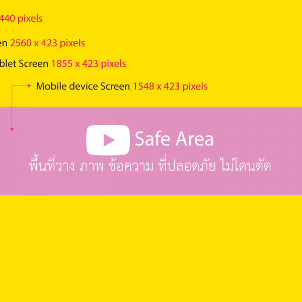 วิธีสร้าง YouTube Banner Size2022
