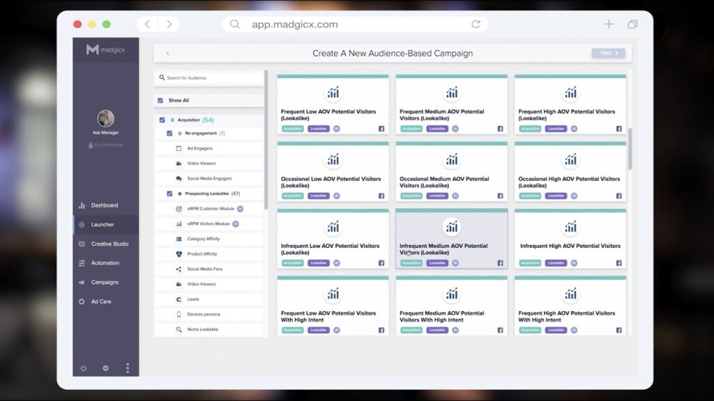 Madgicx แพลตฟอร์มยิง Ads ด้วย AI ปัญญาประดิษฐ์