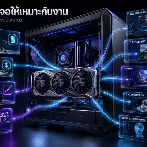 วิธีเลือกการ์ดจอ Graphic Card
