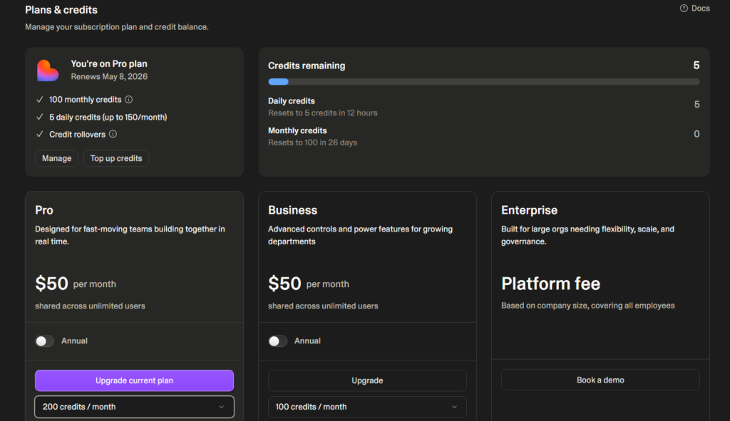 รีวิวซื้อ Lovable.dev สร้างเว็บ APP