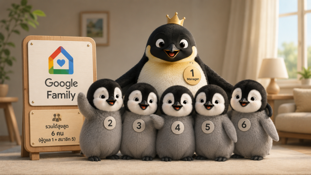 วิธีแชร์ Google AI Ultra ผ่าน Family !!