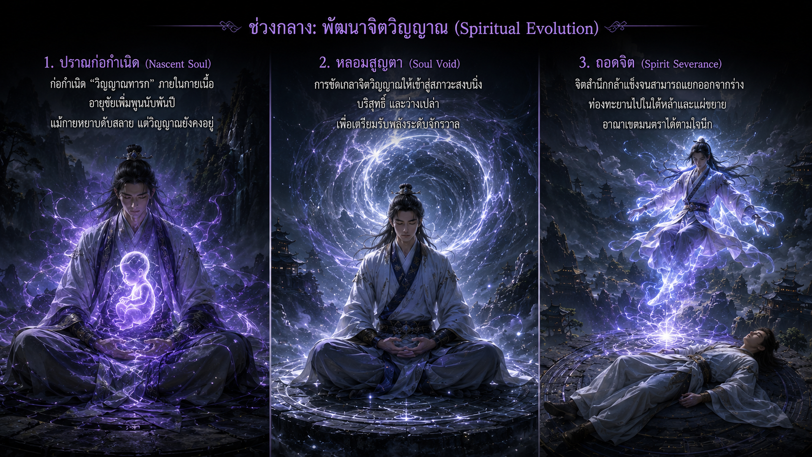 พัฒนาจิตวิญญาณ Spiritual Evolution