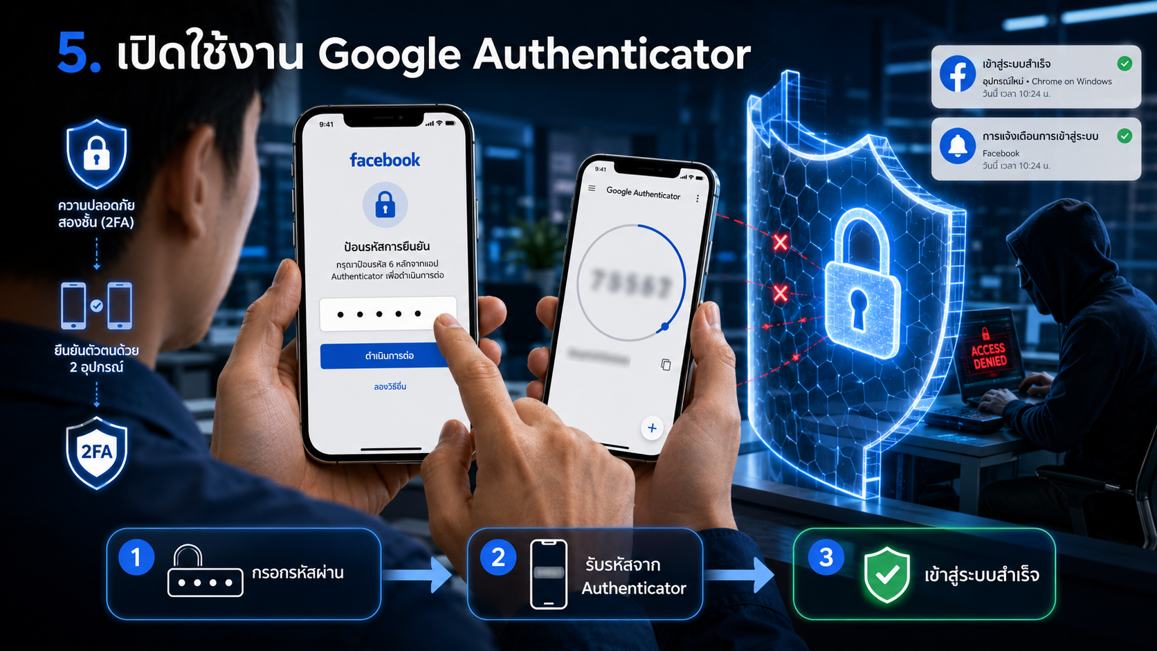 Enable Google Authenticator