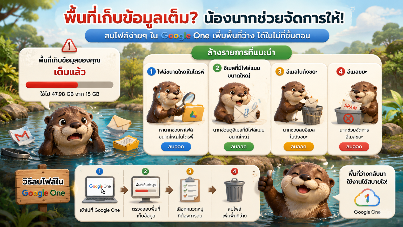 Google One Full Storage