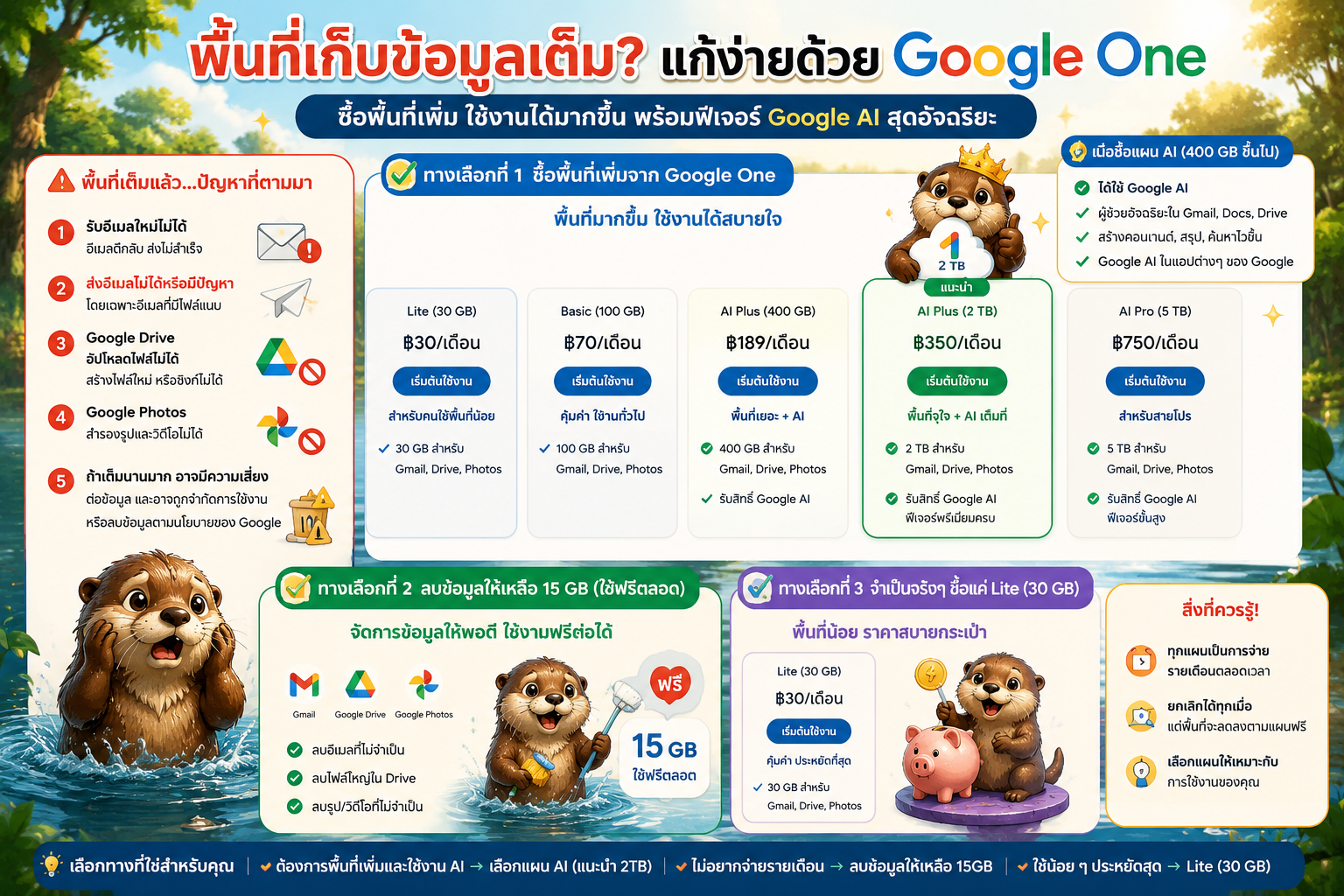 Google One Lite 2TB