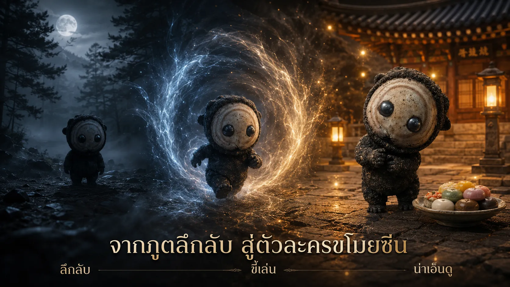 ตำนาน "กอม็อกซารี (꺼먹살이)" 17 From terrifying ghost to the storys mascot 2026