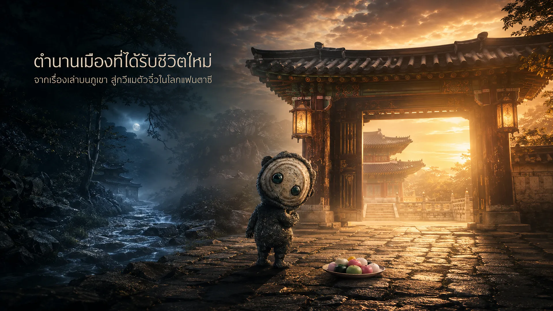 ตำนาน "กอม็อกซารี (꺼먹살이)" 20 Gwimae Kkeomeoksari korean The East Palace 2026