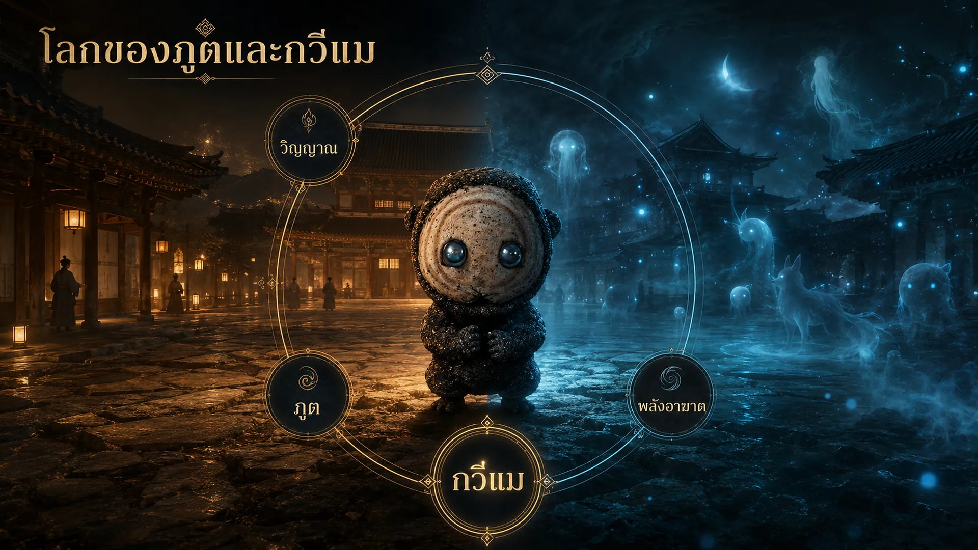 ตำนาน "กอม็อกซารี (꺼먹살이)" 11 Gwimae Kkeomeoksari world