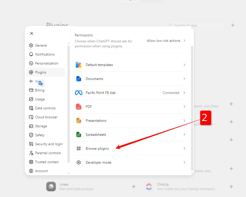 ChatGPT Browse Plugin